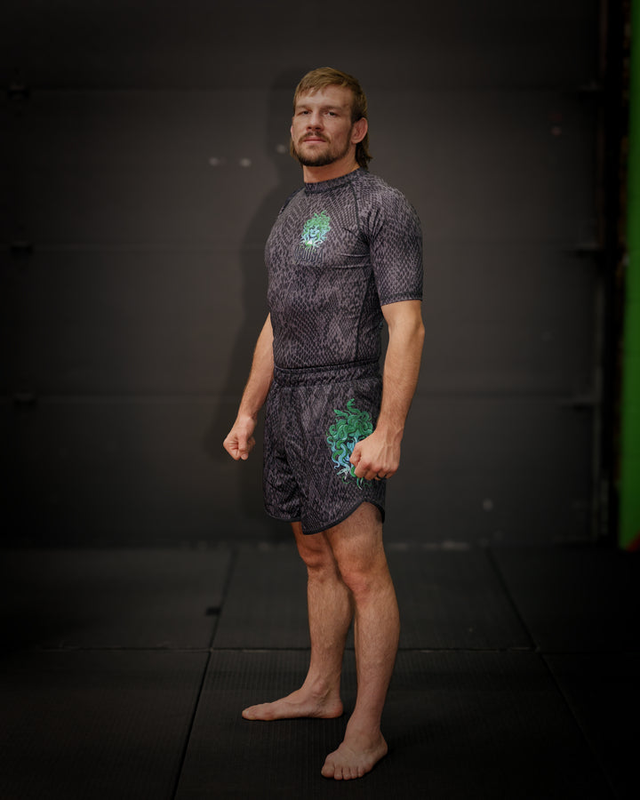 Snakeskin Medusa Shorts – Men's / Youth